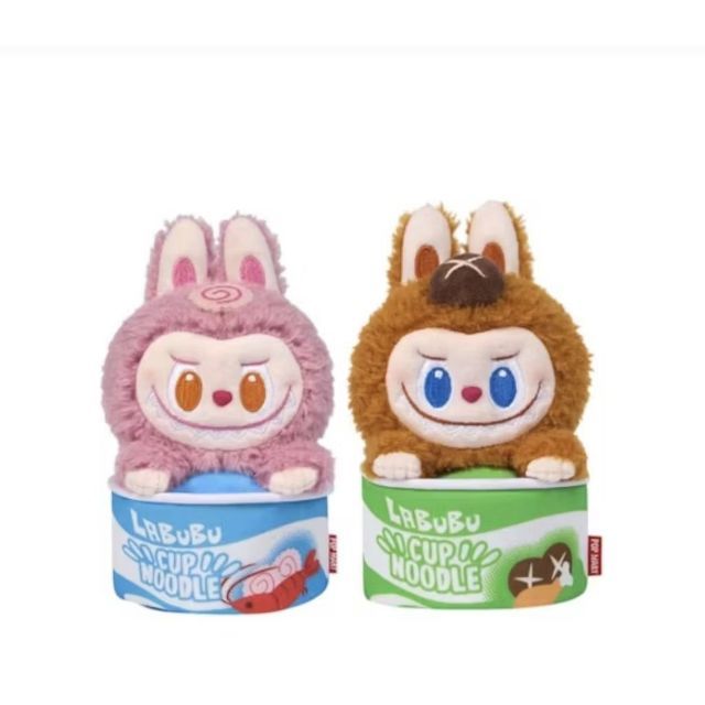 The Monsters Labubu Wacky Mart Series Cup Noodles Figure Storage Bag
