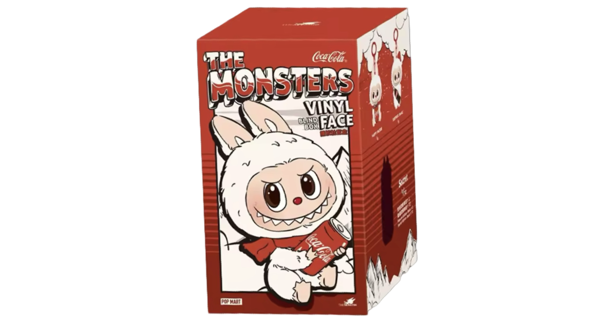THE MONSTERS COCA-COLA SERIES- Vinyl Face Blind Box