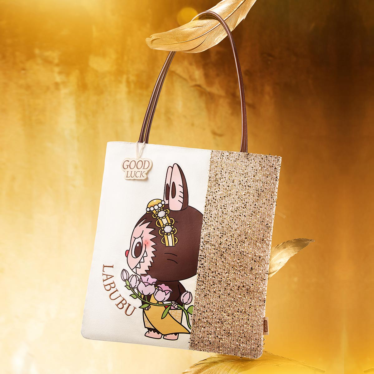 LABUBU GOOD LUCK TO YOU-Canvas Bag