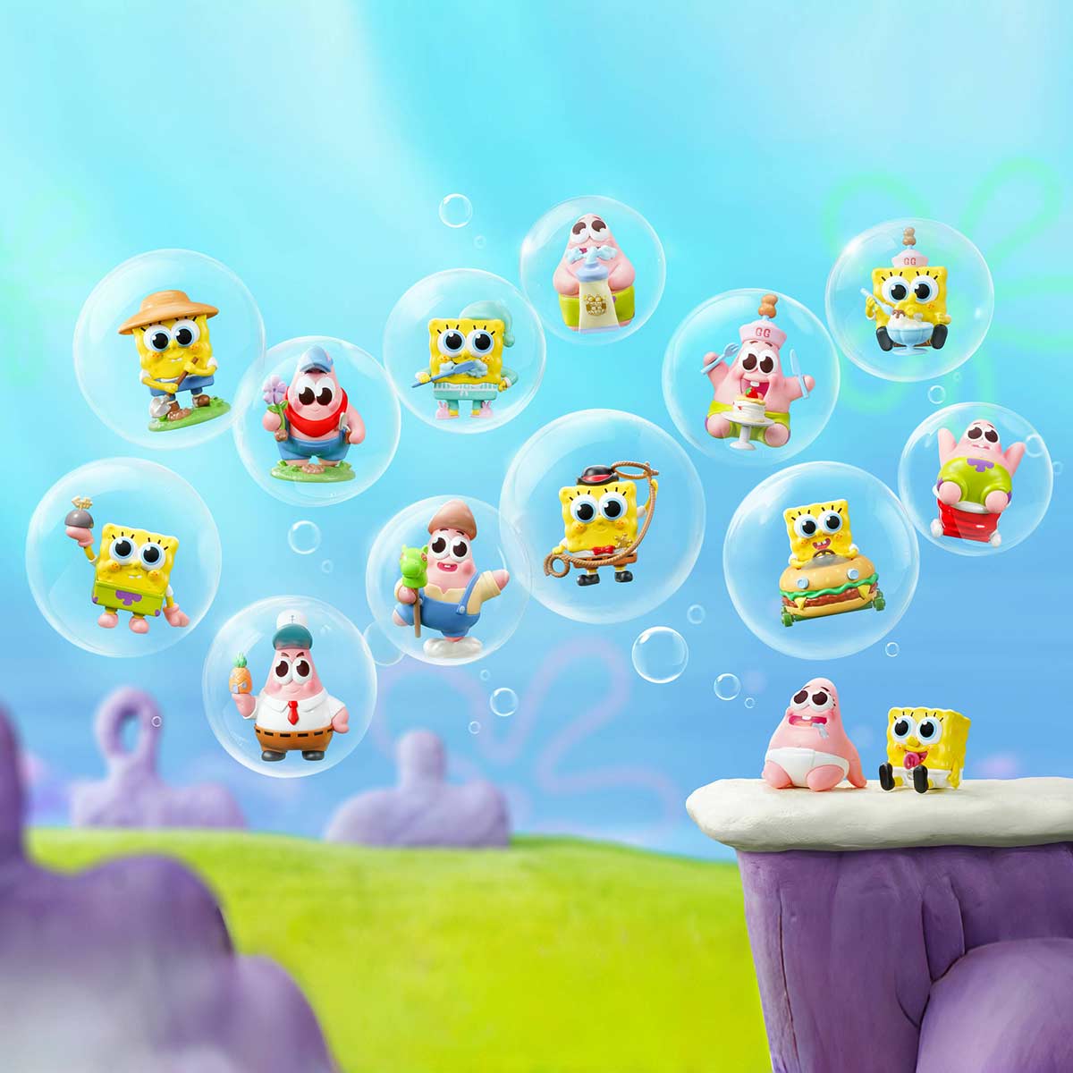 SpongeBob Best Friends Series Figures