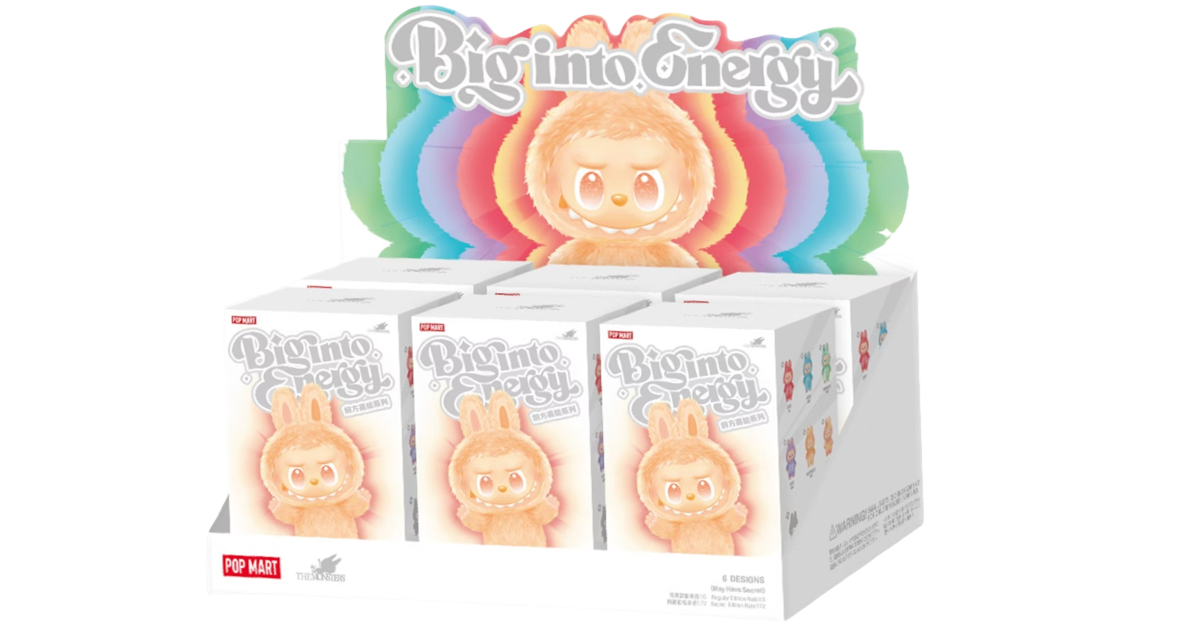 THE MONSTERS Big into Energy Series- Set 6 stk