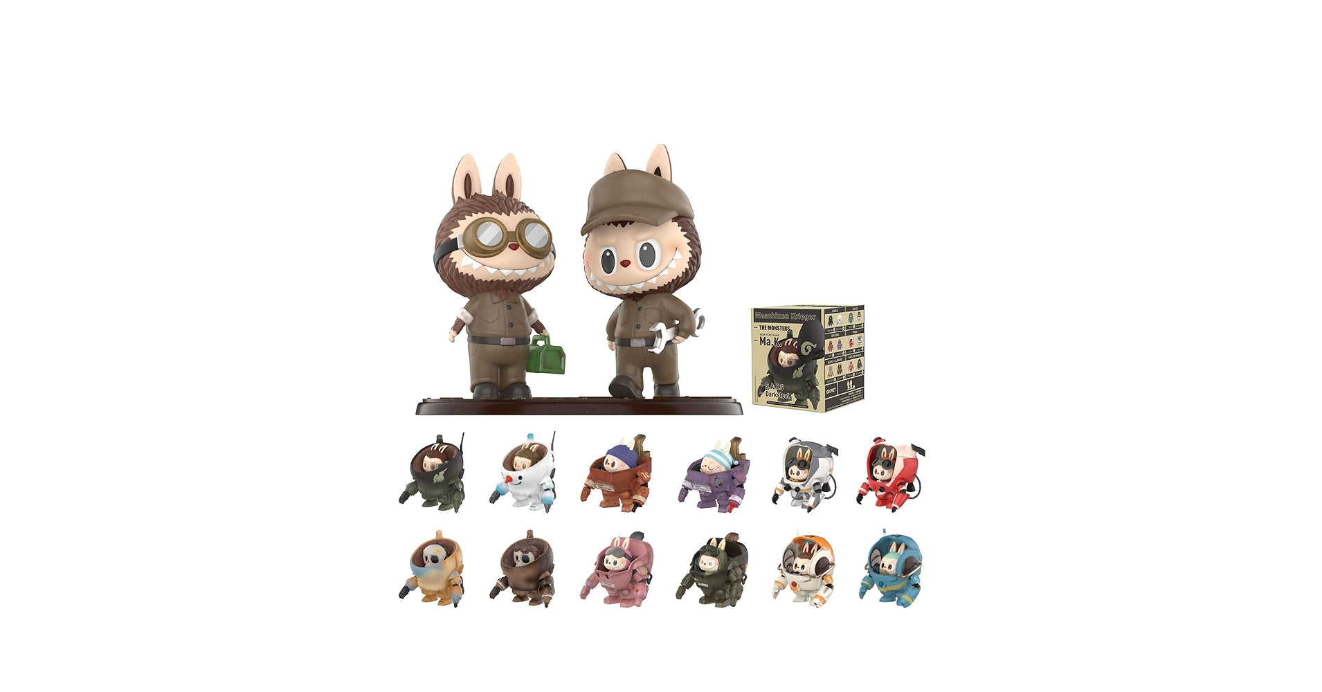POP MART The Monsters x Kow Yokoyama Ma.K. Blind Box Figures