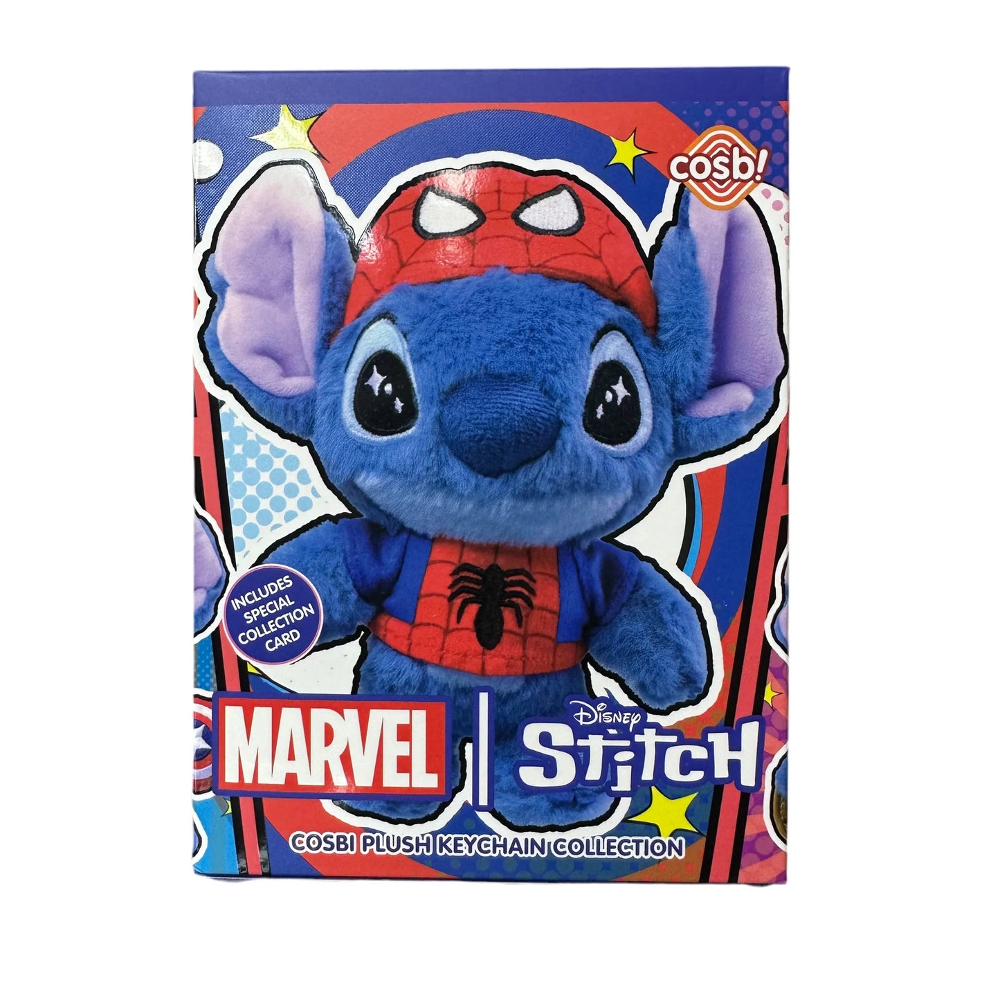 Marvel Stitch Blind Box Plush Keychain - Hot Toy Cosbi