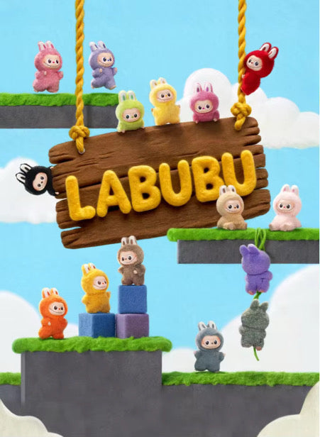 Labubu Pin For Love Series – Vinyl Plush Pendant