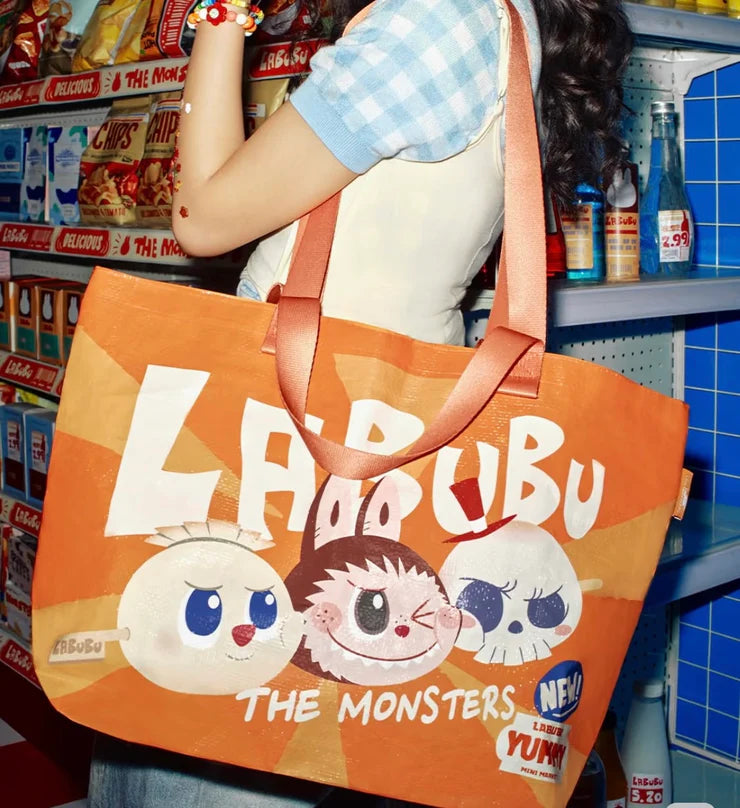 Labubu Wacky Mart shopping bag
