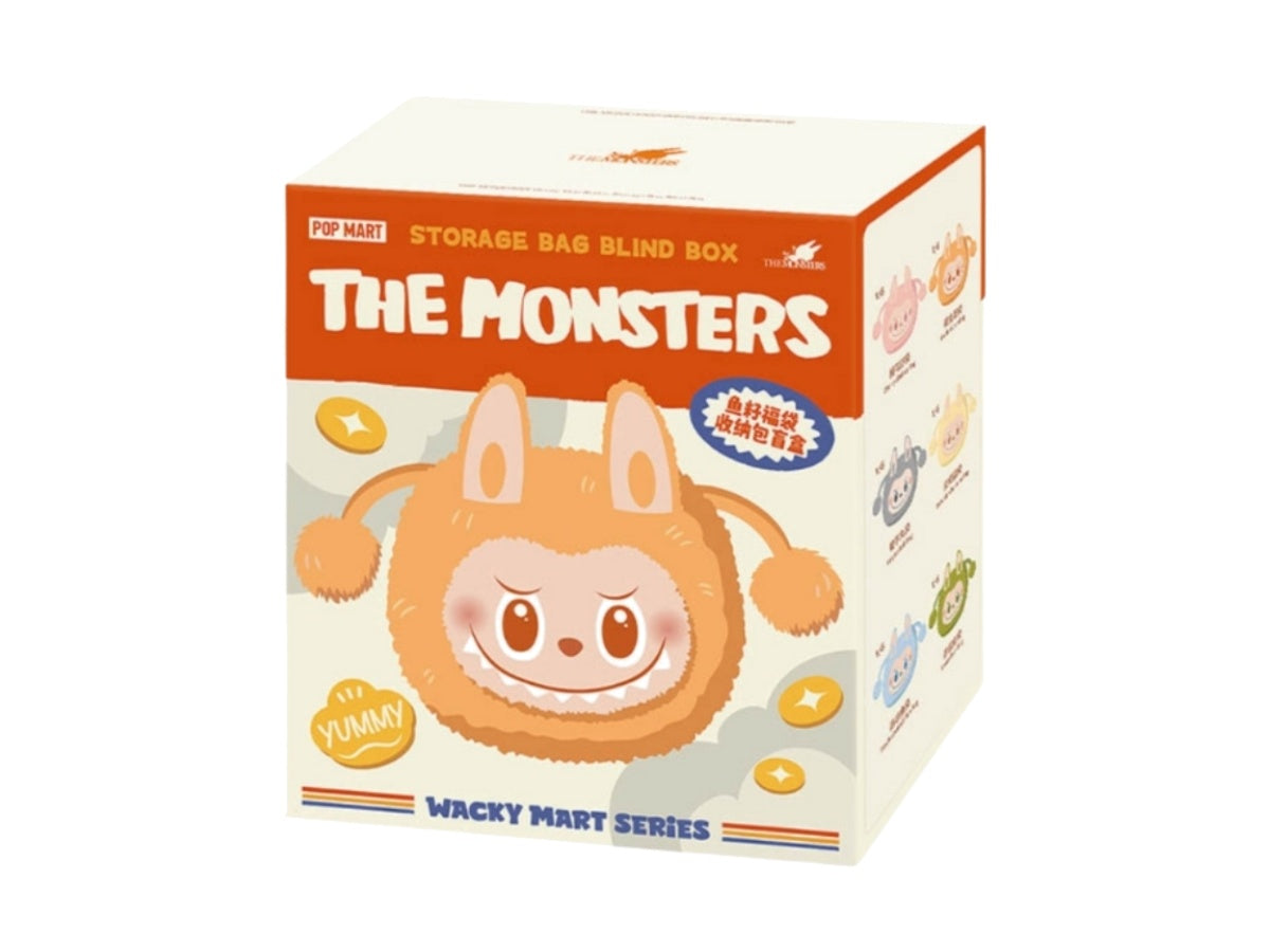Pop mart The Monsters Storage Bag Blind Box: Wacky Mart Series