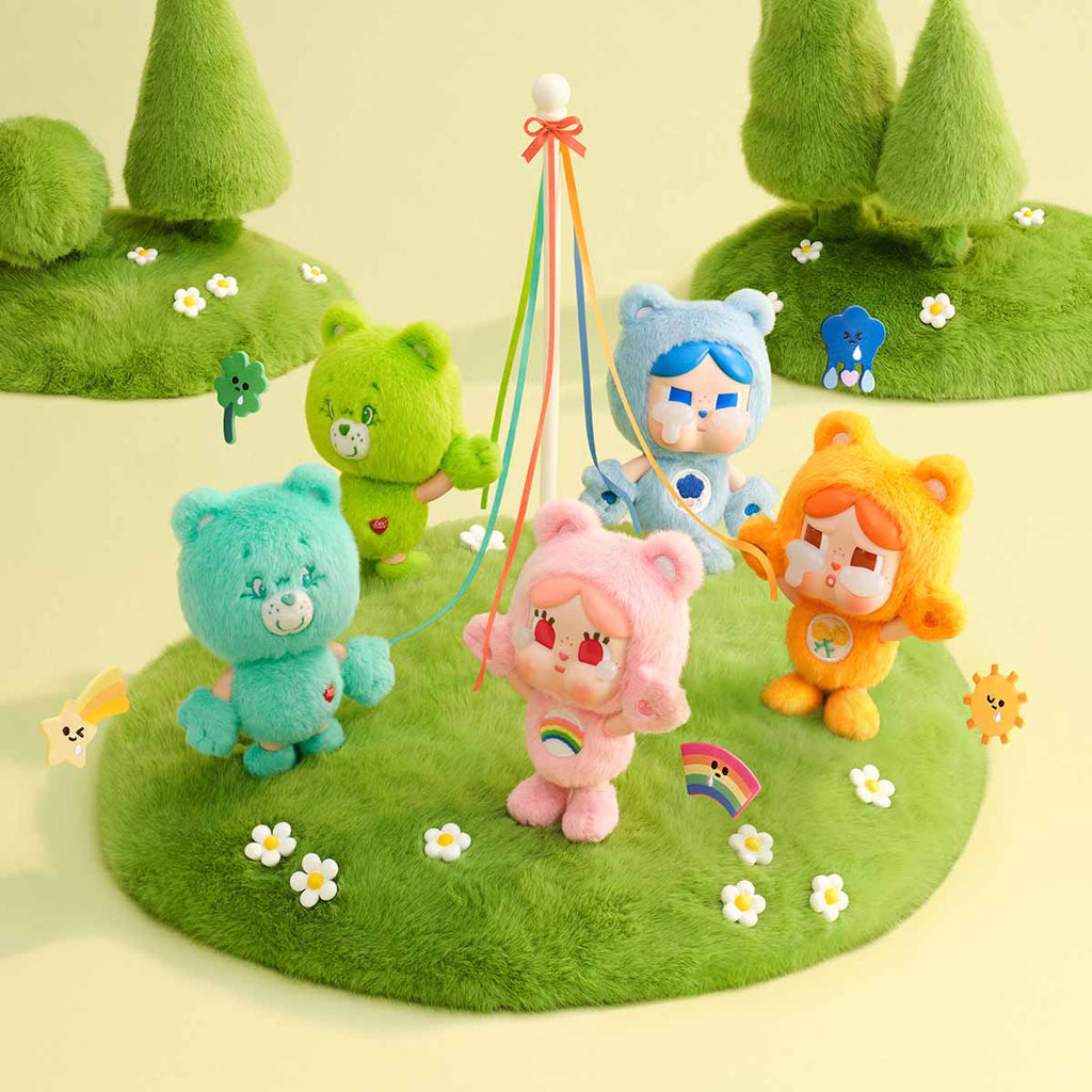 POP MART CRYBABY × Care Bears Series - Vinyl Plush Pendant