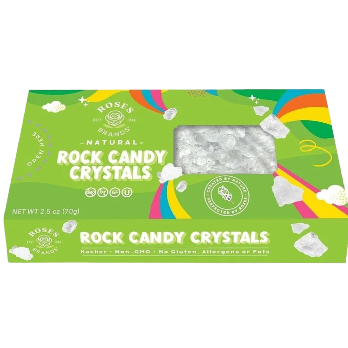 CRYSTALS ROCK CANDY LEDINUKAI NATURAL 70g
