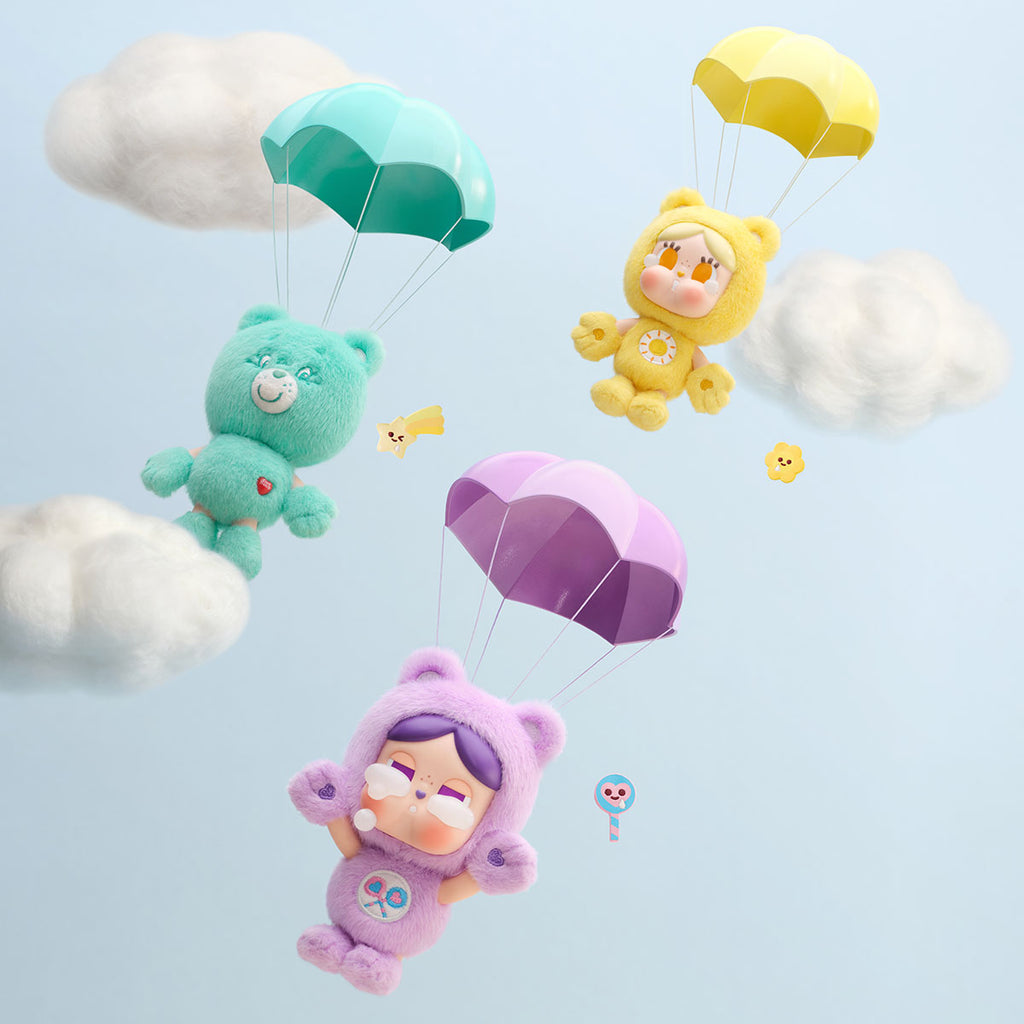 POP MART CRYBABY × Care Bears Series - Vinyl Plush Pendant