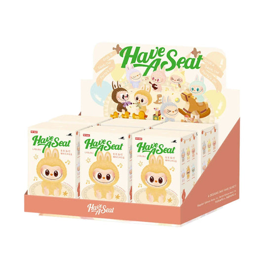 Have a Seat Vinyl Plush Blind Box - Set 6 stk