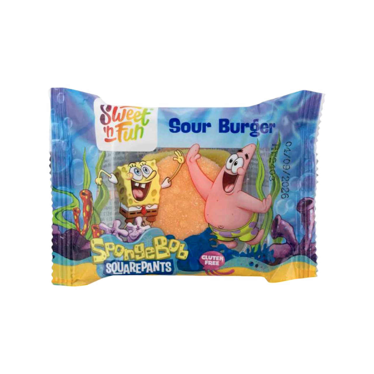 SPONGE BOB SOUR BURGER 40g (SWEET'N FUN)