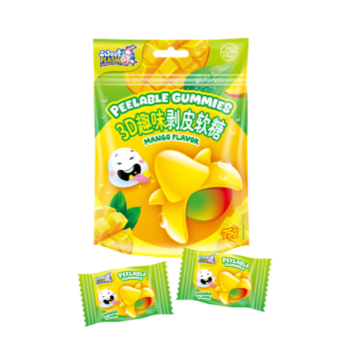 Peelable Gummies Mango 75g