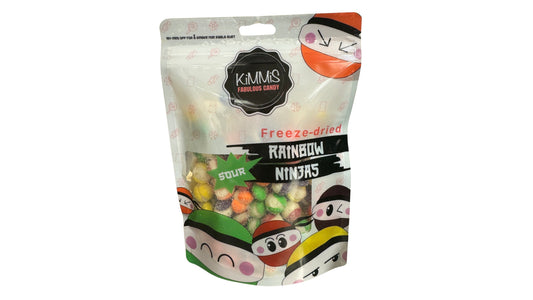Rainbow Ninjas Sour – Frysetørket Skittles 100g