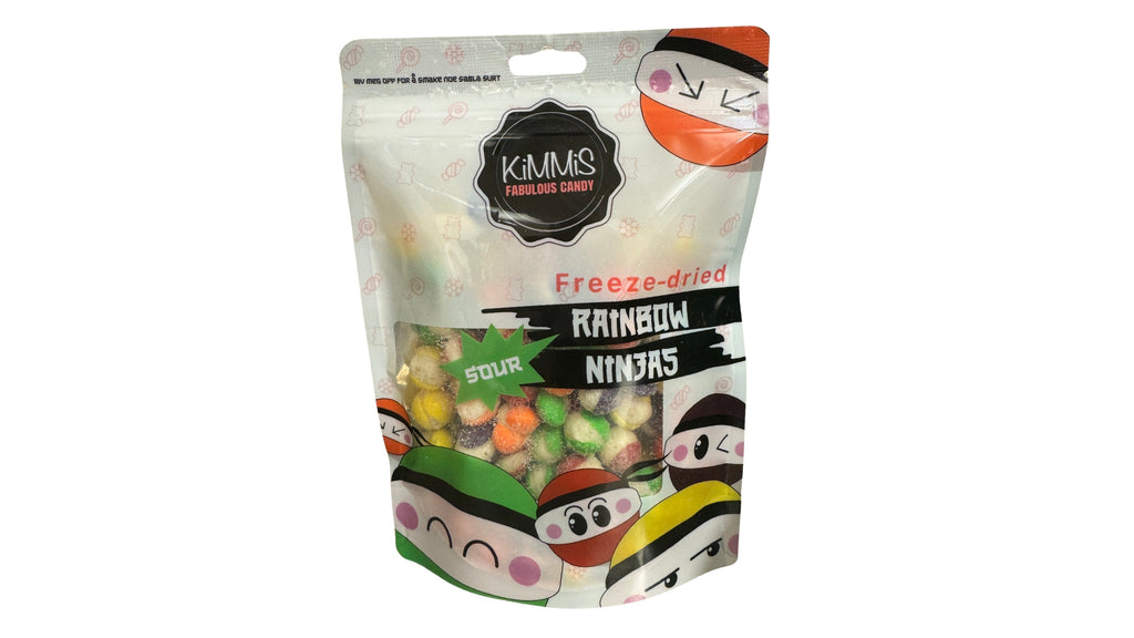 Frysetørkede Krokodiller (35 g) BUNDLE med Rainbow Ninjas 2 x 100 g