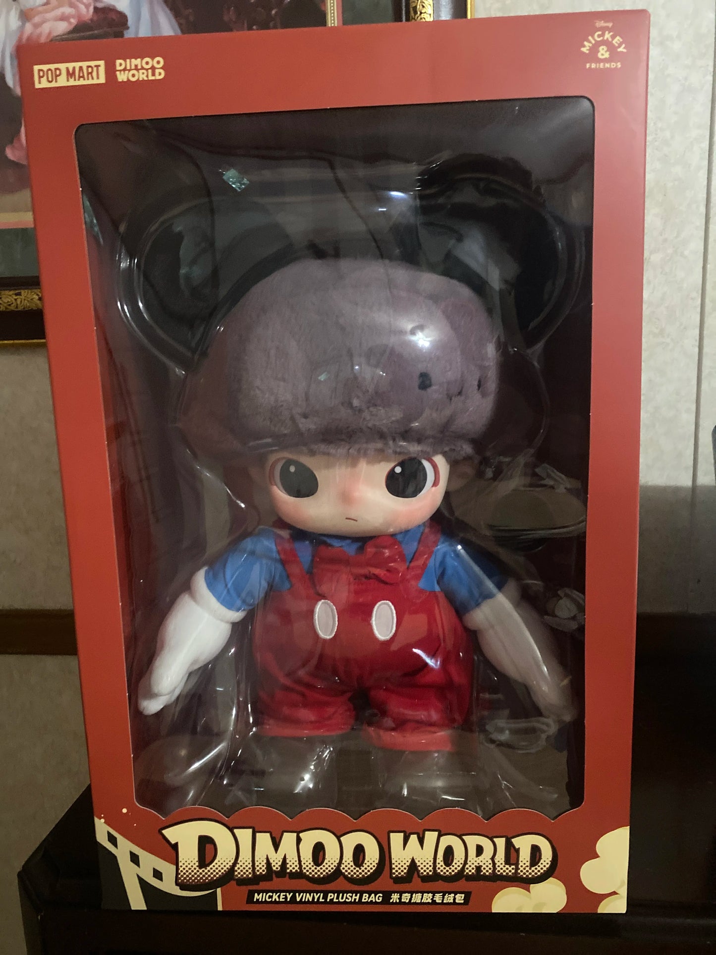 DIMOO WORLD x DISNEY Series Mickey Vinyl Plush Bag
