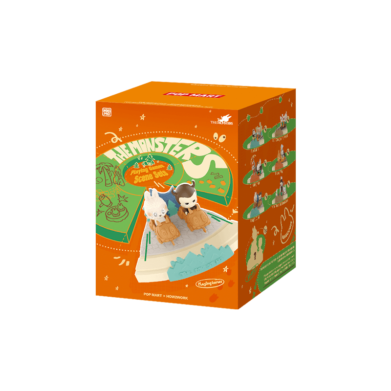 THE MONSTERS Playing Games Series Scene Sets