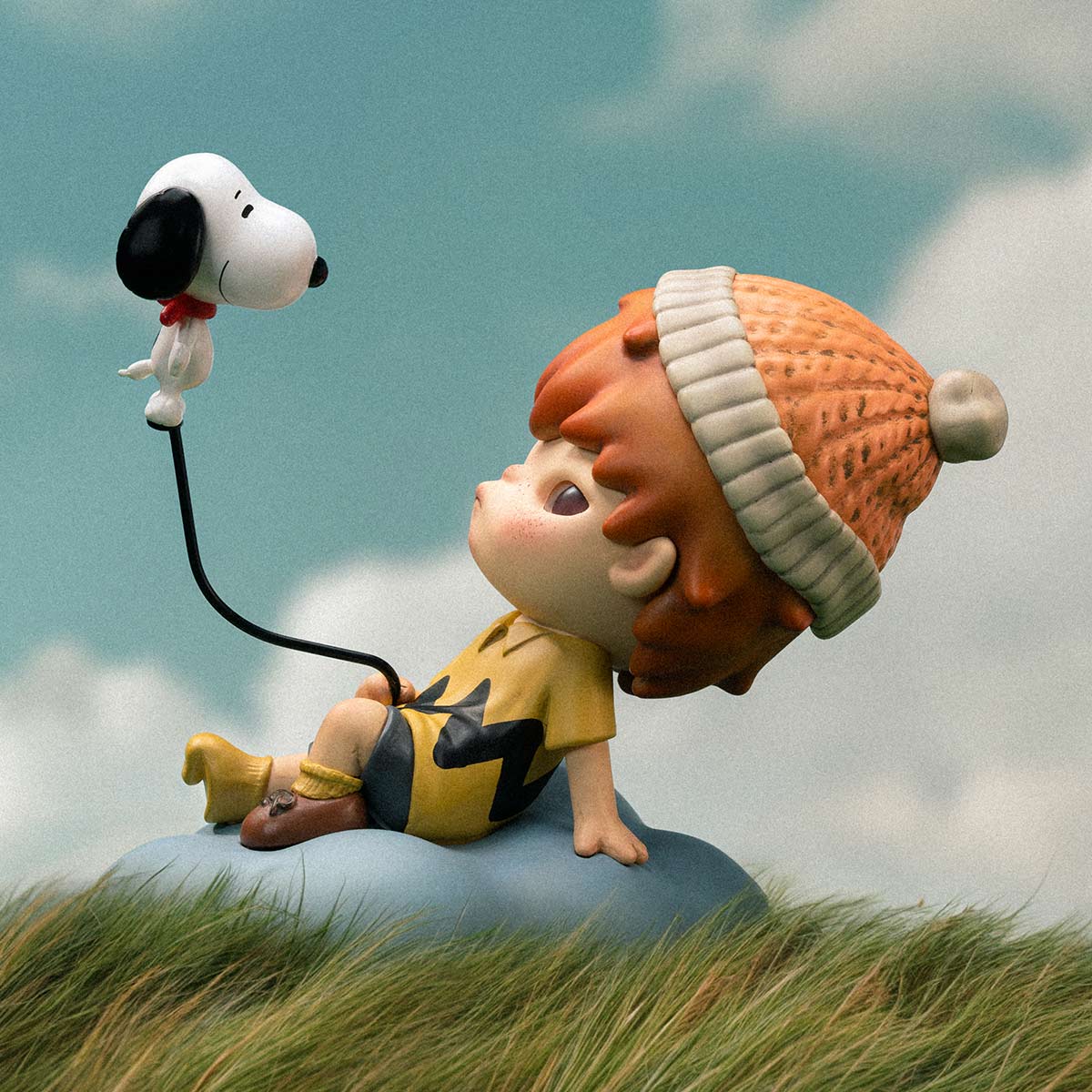 Hirono × Snoopy Figure