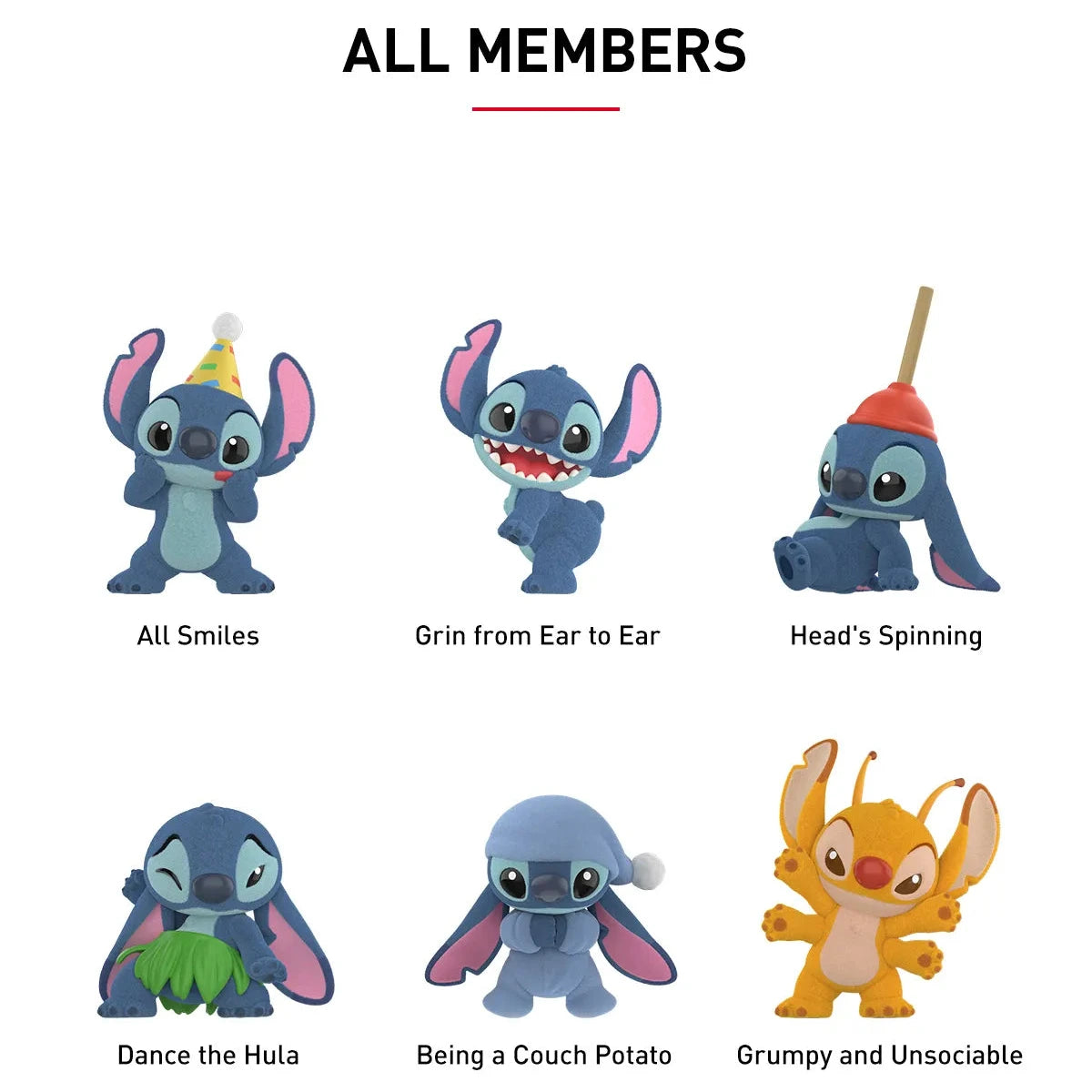 Stitch Little Emotions Series Figures