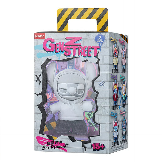 Stitch Gen Z Street Plush Keychain Blind Box