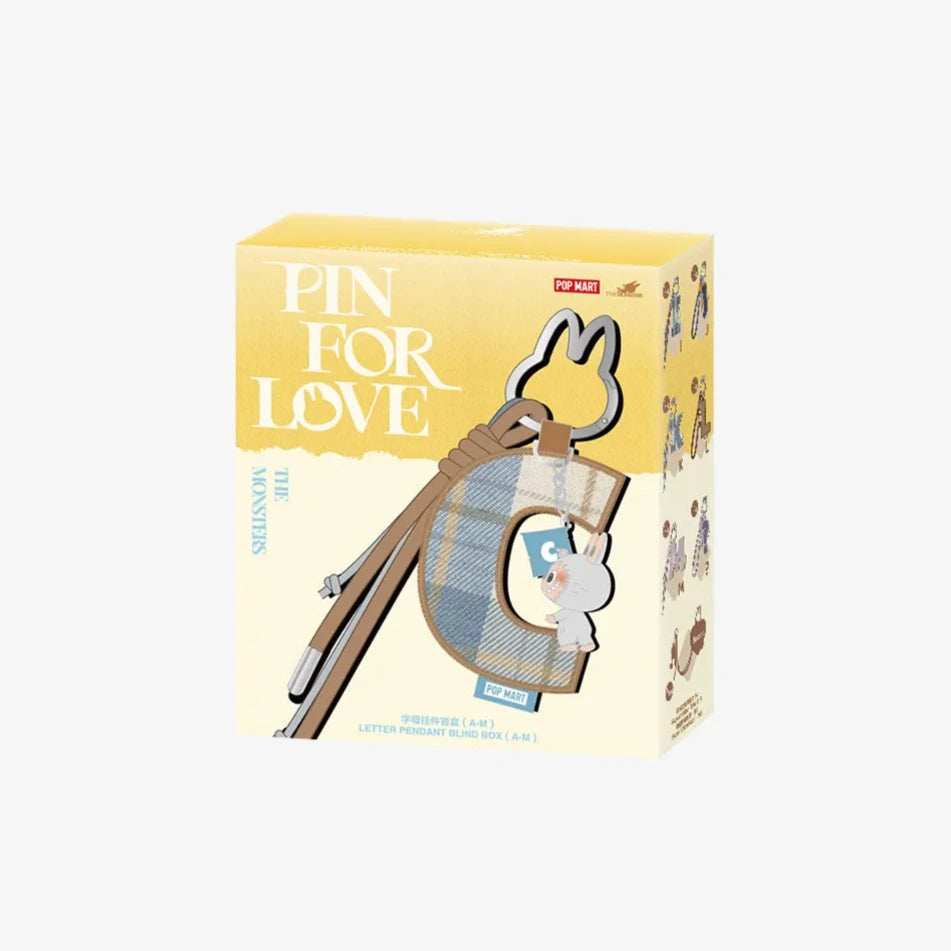 Letter Pendant Blind Box - Pin for Love Series