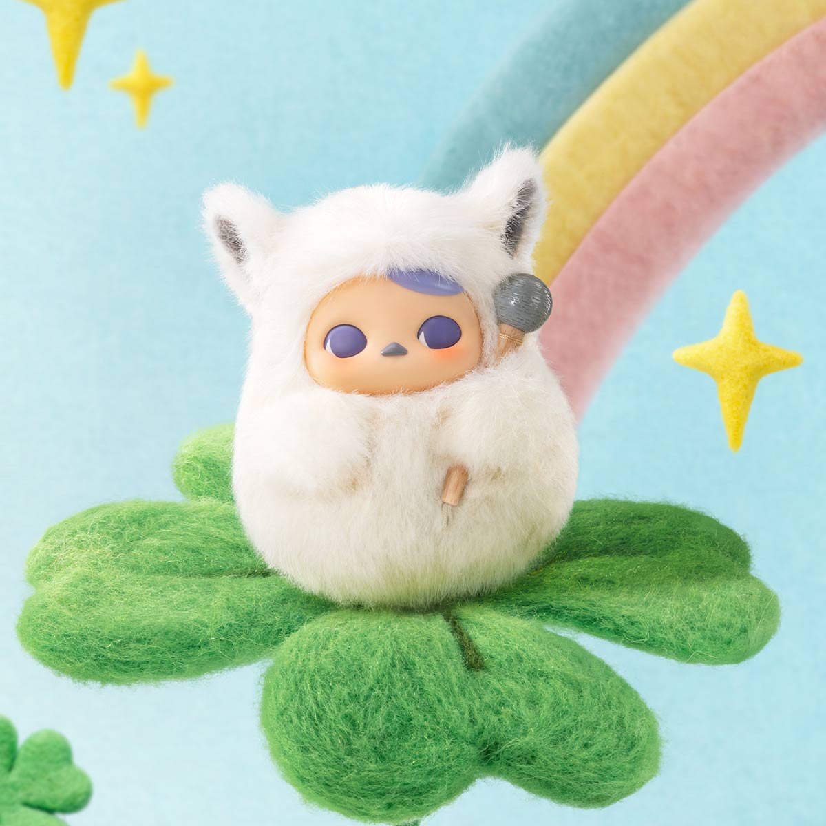 Pucky Tap Tap Babies Series-Vinyl Plush Pendant Blind Box