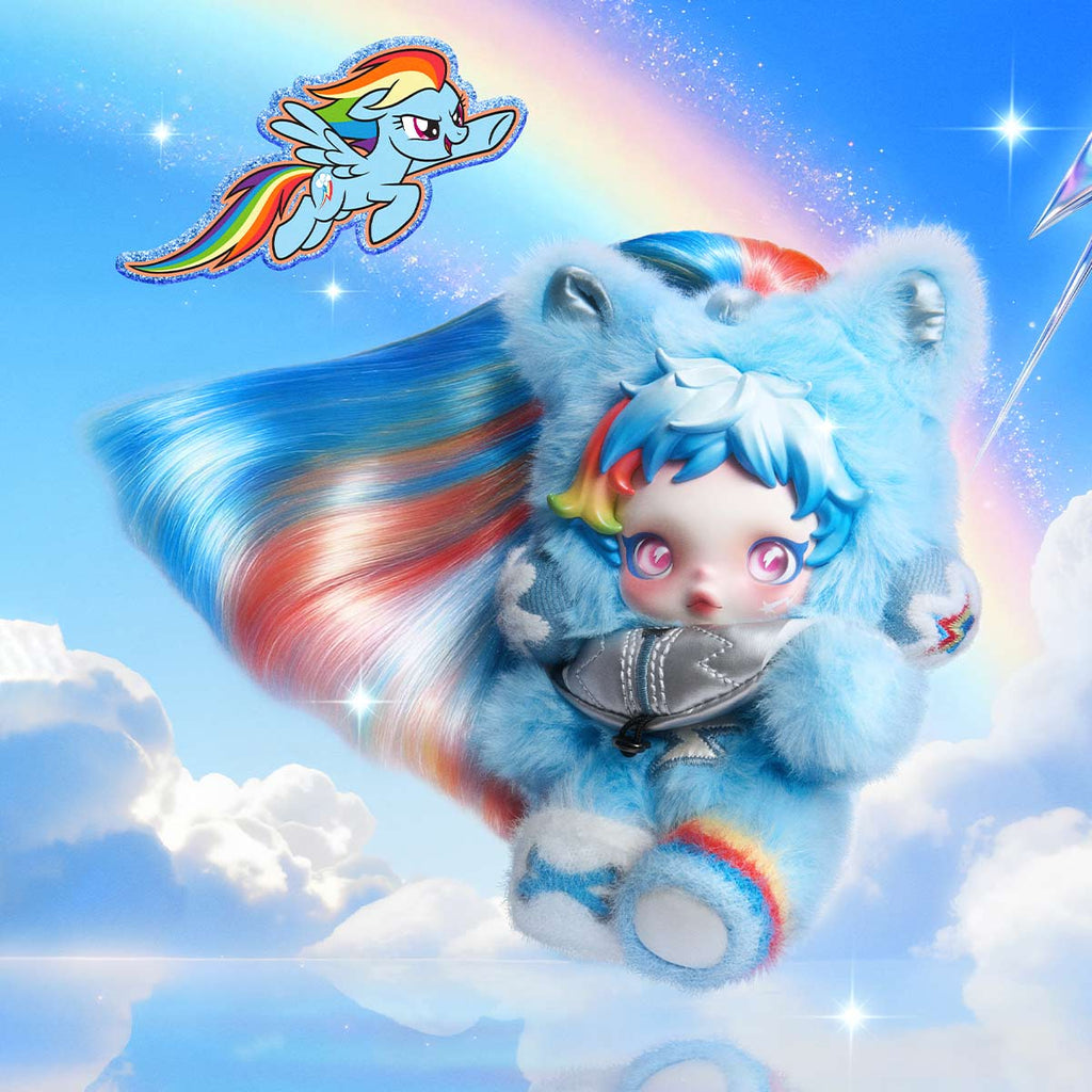 SKULLPANDA × My Little Pony Series Plush Doll Pendan