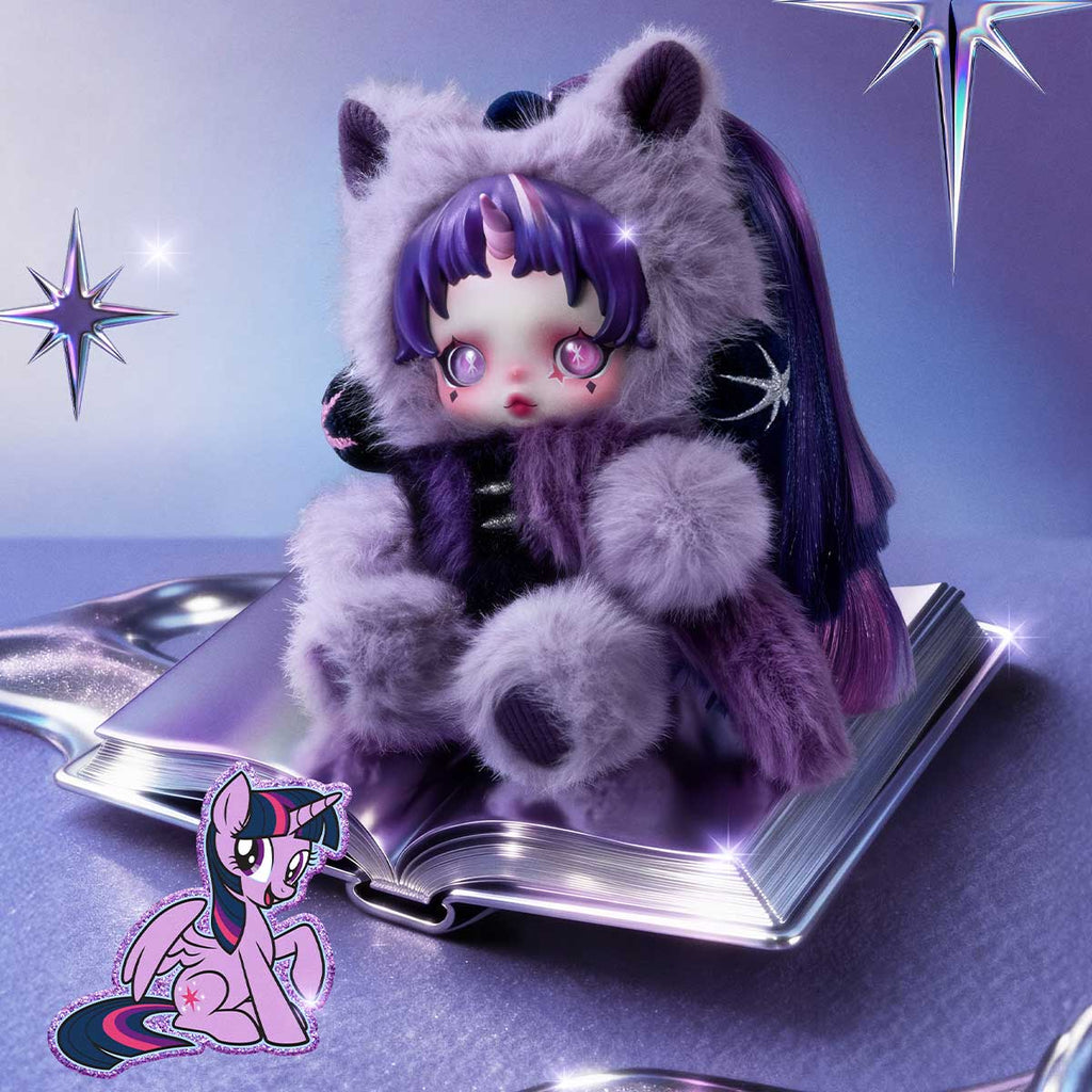 SKULLPANDA × My Little Pony Series Plush Doll Pendan