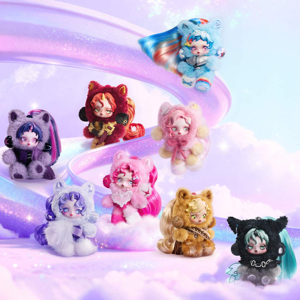 SKULLPANDA × My Little Pony Series Plush Doll Pendan