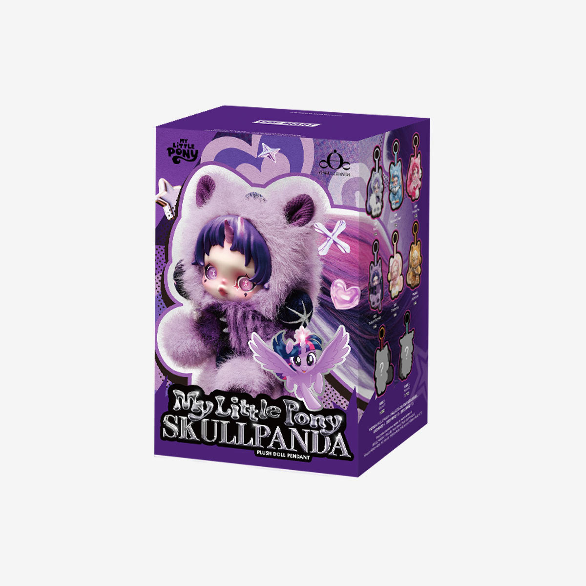 SKULLPANDA × My Little Pony Series Plush Doll Pendan