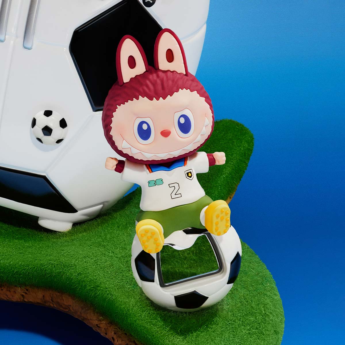 THE MONSTERS × FIFA SERIES - Bottle Opener Fridge Magnet Blind Box