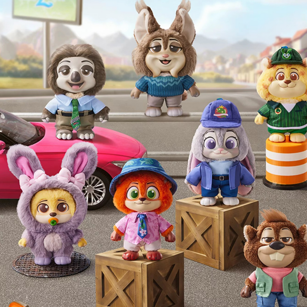 Zootopia2 Daily Life Vinyl Plush Pendant