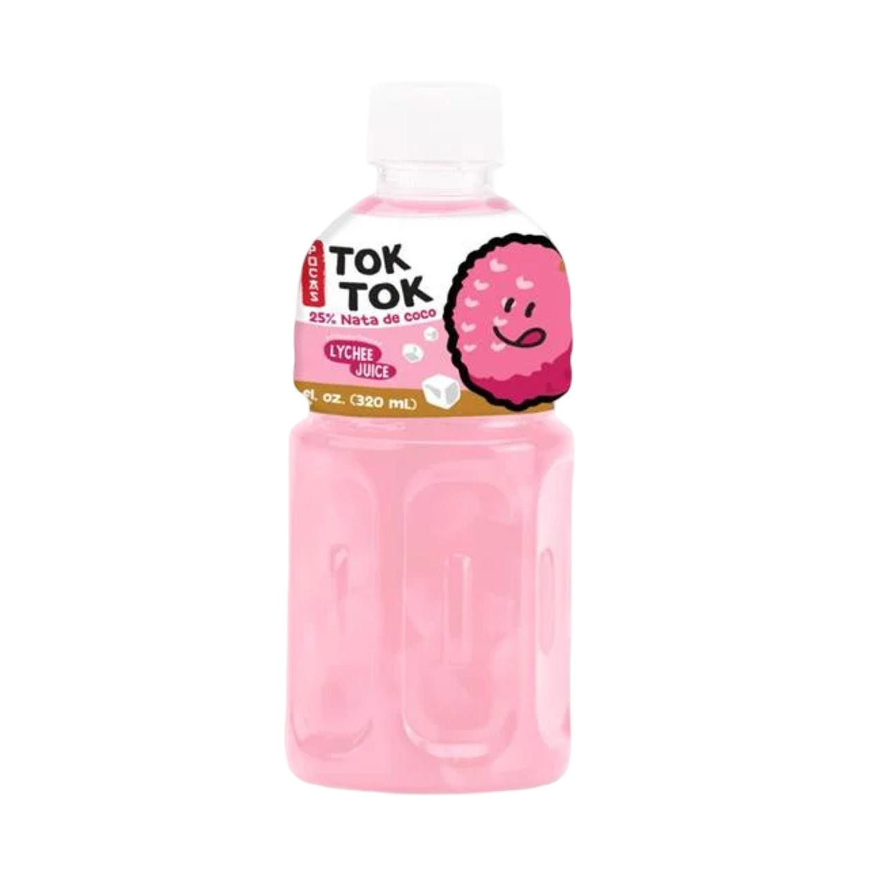 TOK TOK FRUIT JUICE WITH NATA DE COCO (LYCHEE) 300ml