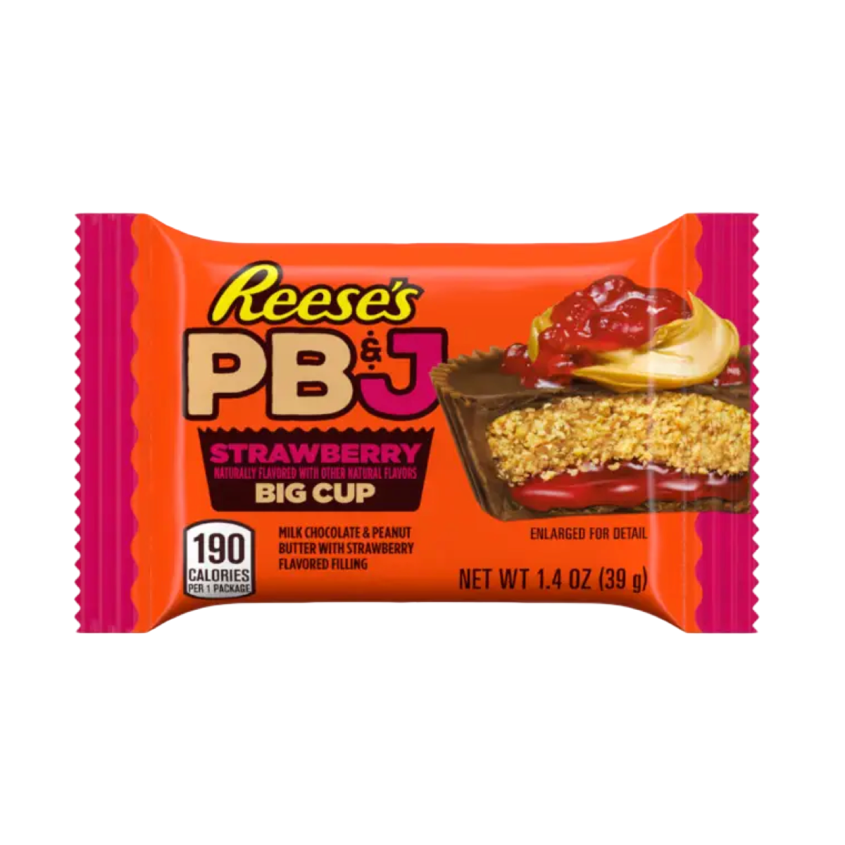 REESE’S PB&J STRAWBERRY BIG CUP LIMITED EDITION 40g
