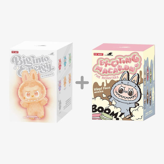 Labubu Bundle – Big Into Energy + Exciting Macaron