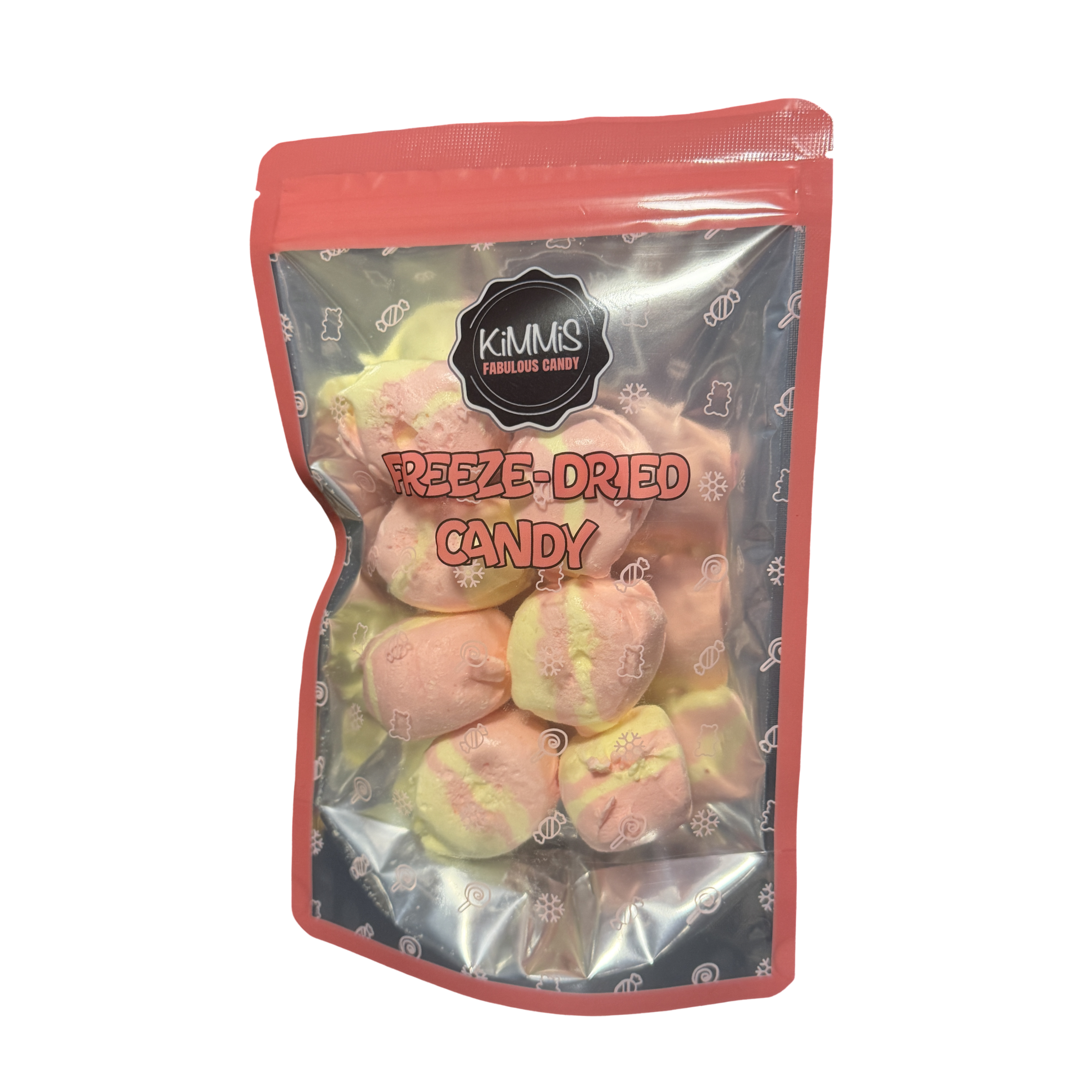 Frysetørket Strawberry Banana Taffy – Luftig & Sprø 45g