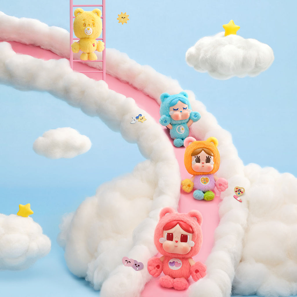 POP MART CRYBABY × Care Bears Series - Vinyl Plush Pendant