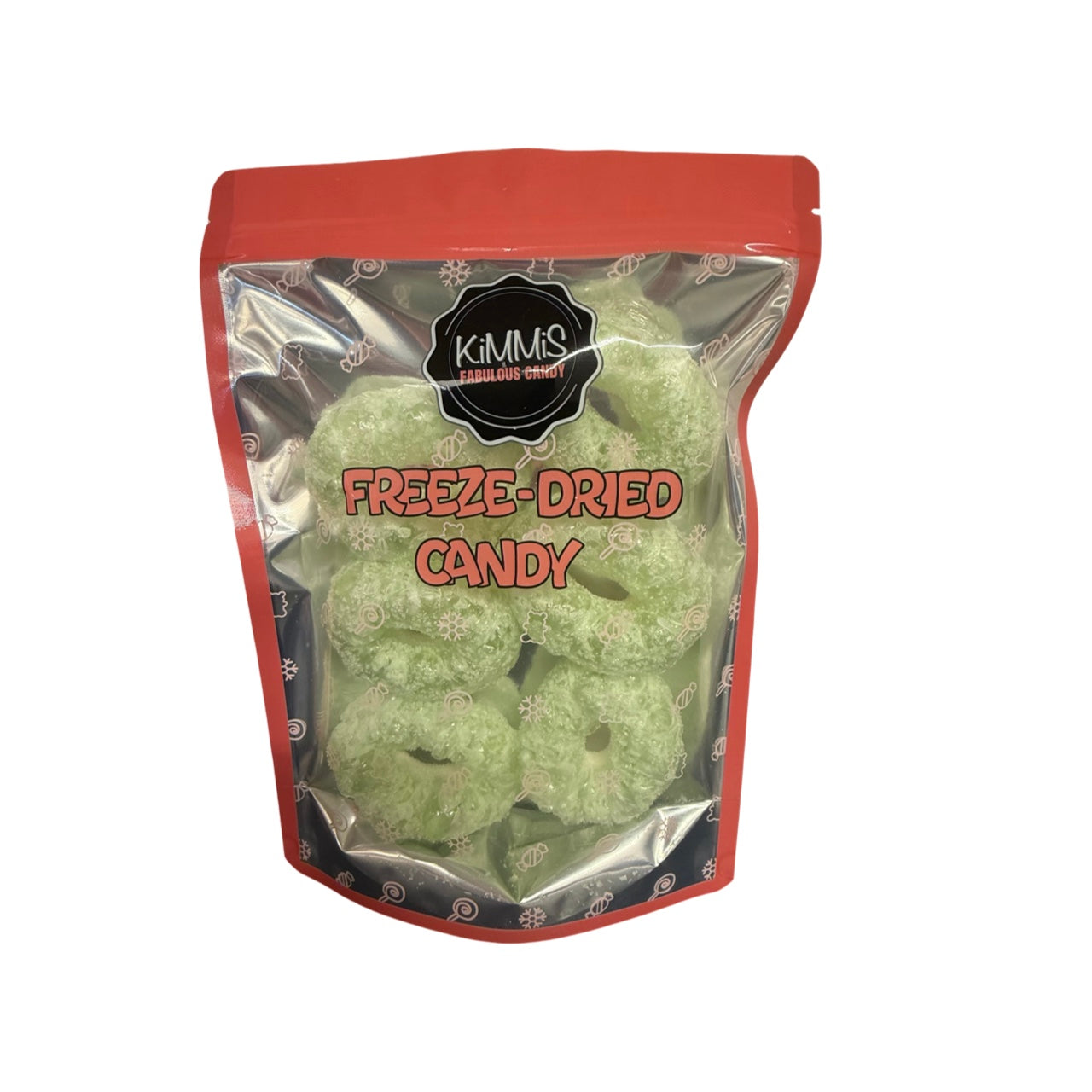 Frysetørkede Apple Rings – Crunchy Eplesmak (48g)