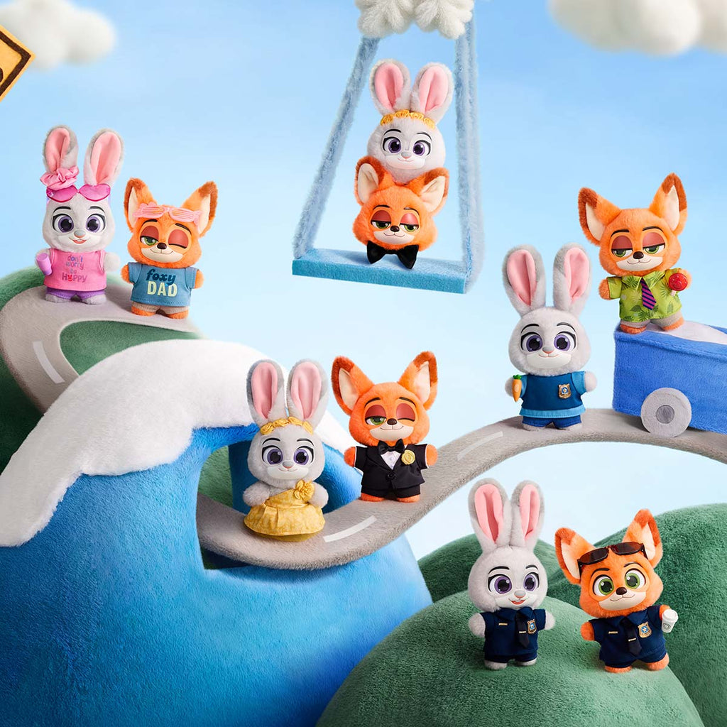 POP MART Zootopia Ace Duo Series Plush Pendant