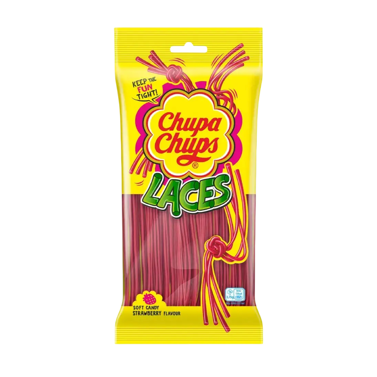 CHUPA CHUPS STRAWBERRY LACES 90g