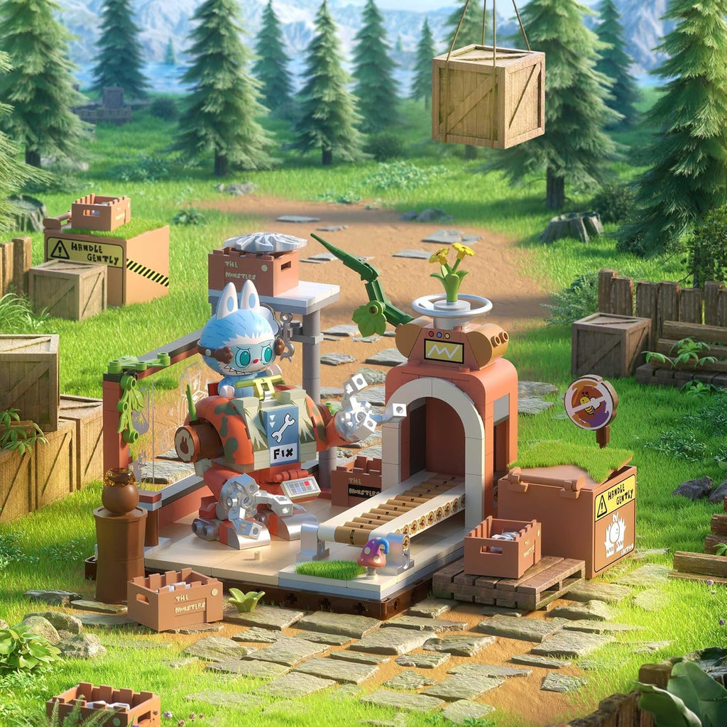 Labubu Forest Secret Base