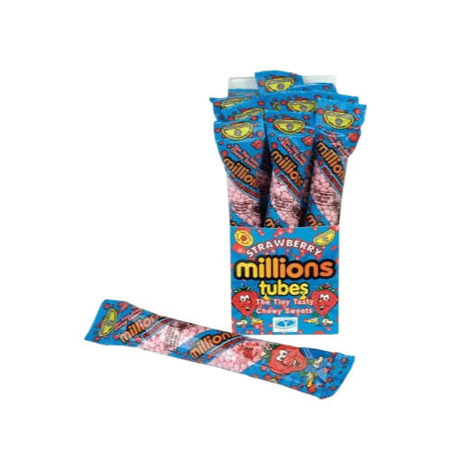 Millions Strawberry Tube 55g