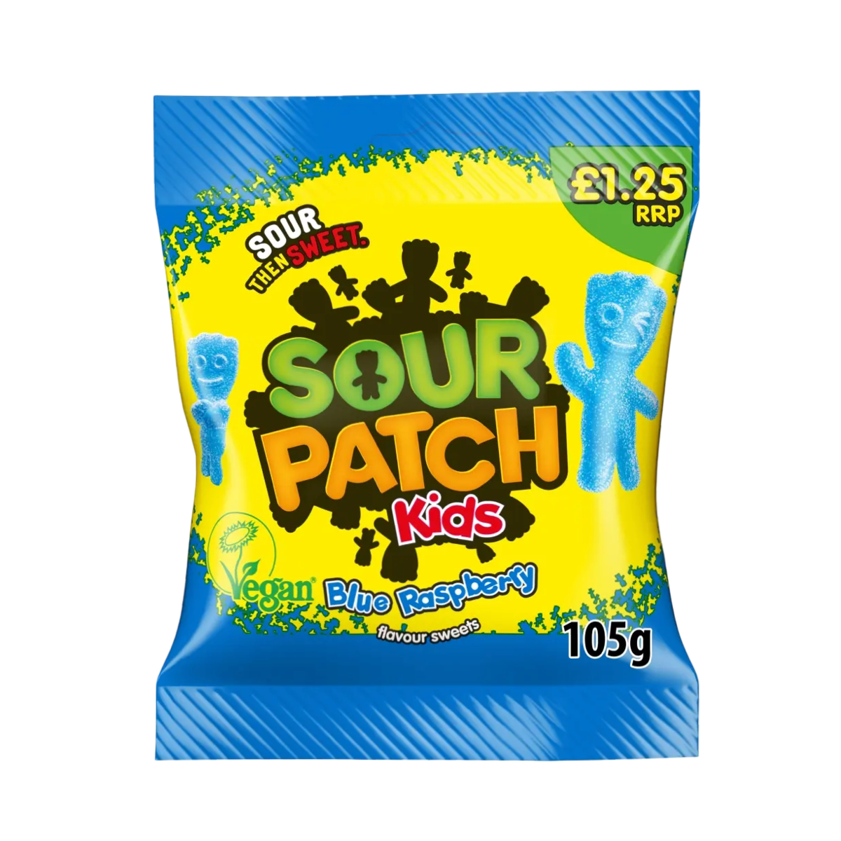 SOUR PATCH KIDS BLUE RASBERRY 105g
