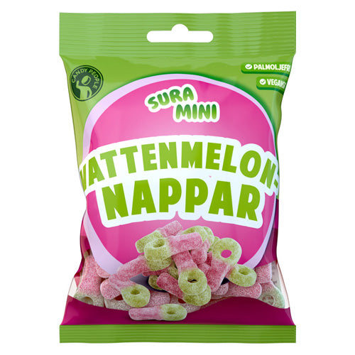 Candy People Sure Mini Vannmelonsmokker 70g