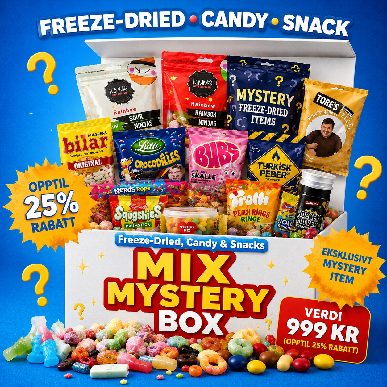 🎁 STOR Candy, Snacks &amp; Freeze-Dried Mystery Box 🎁