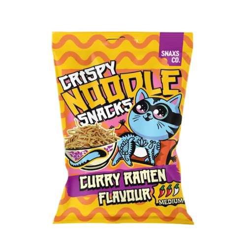 Crispy Noodle Curry Ramen Snack 60g