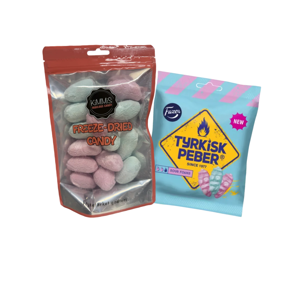 Tyrkisk Peber Sour Foams Duo – Original + Frysetørket