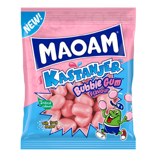 MAOAM Kastanjer Bubble Gum 120g