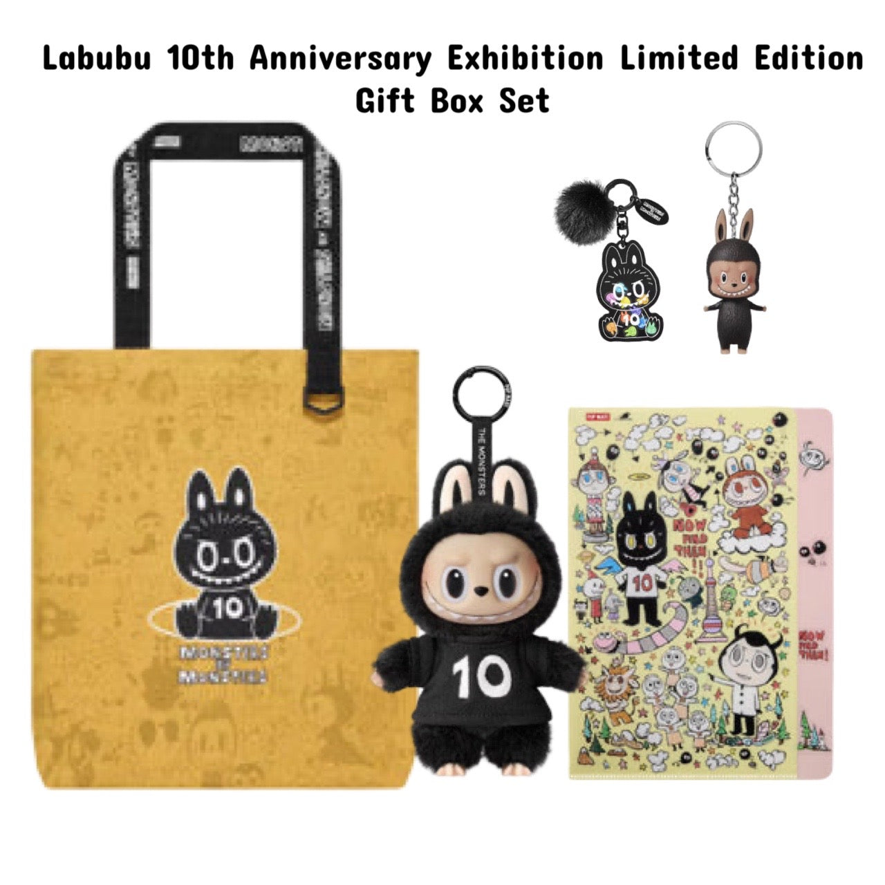 Pop Mart Labubu 10th Anniversary Exhibition Limited Edition Gift Box Set