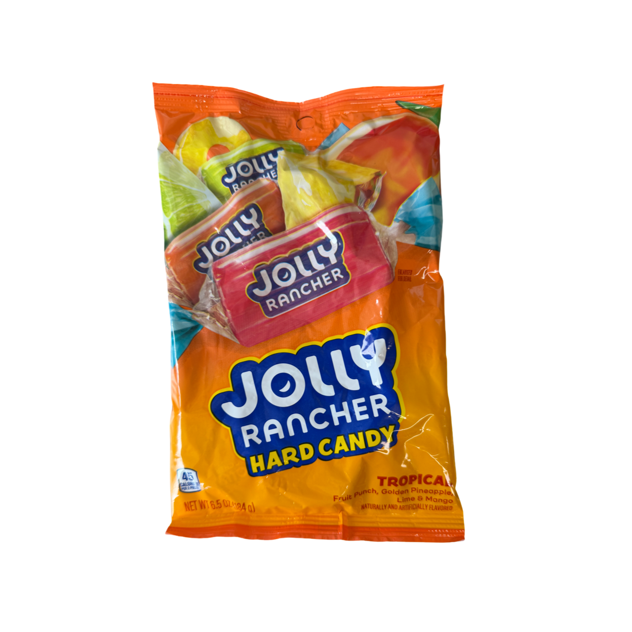JOLLY RANCHER HARD CANDY TROPICAL PEG BAG 184g