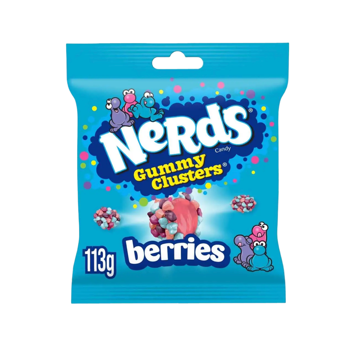 NERDS Gummy Clusters Berries Bag 113g